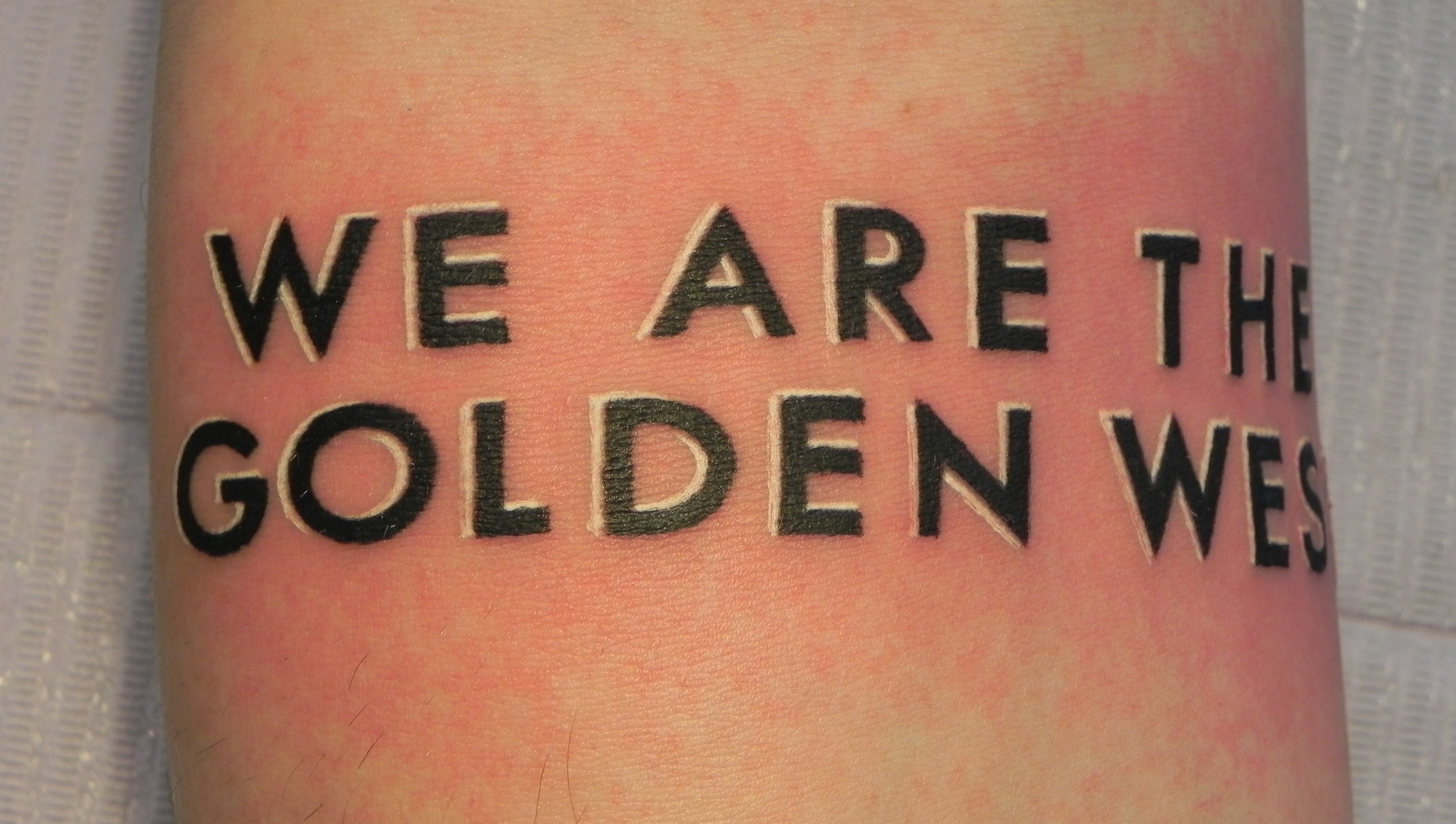 We Are the Golden West