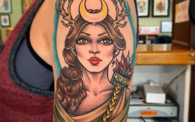Goddess Artemis Tattoo